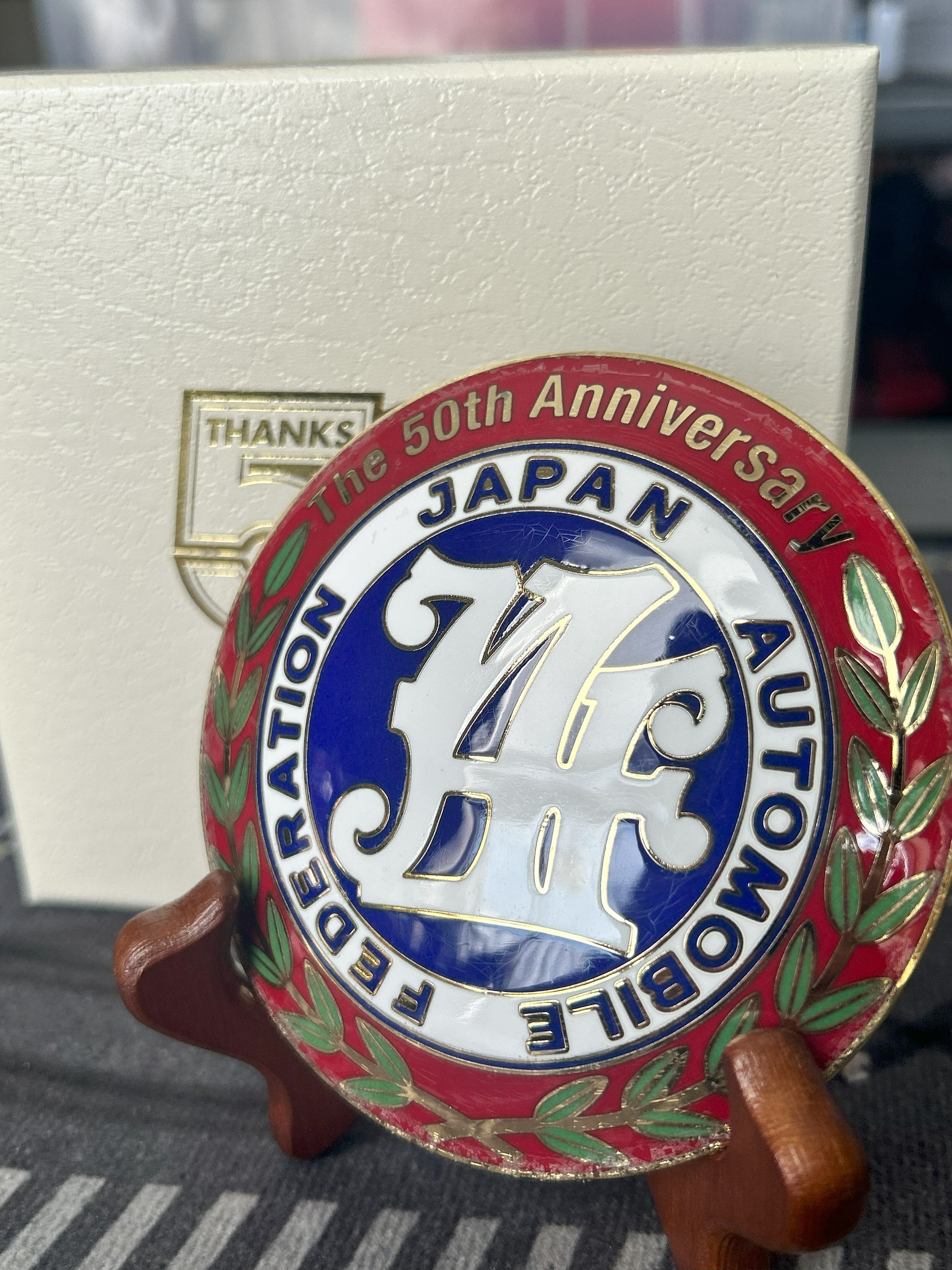 Authentic JAF Emblem - 50th Anniversary – JacobsJDMshop